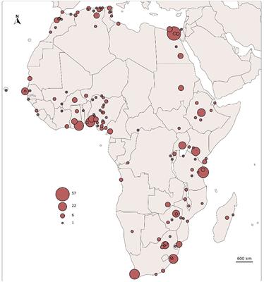 Mining the Web of Science for African cities and climate change (1991–2021)